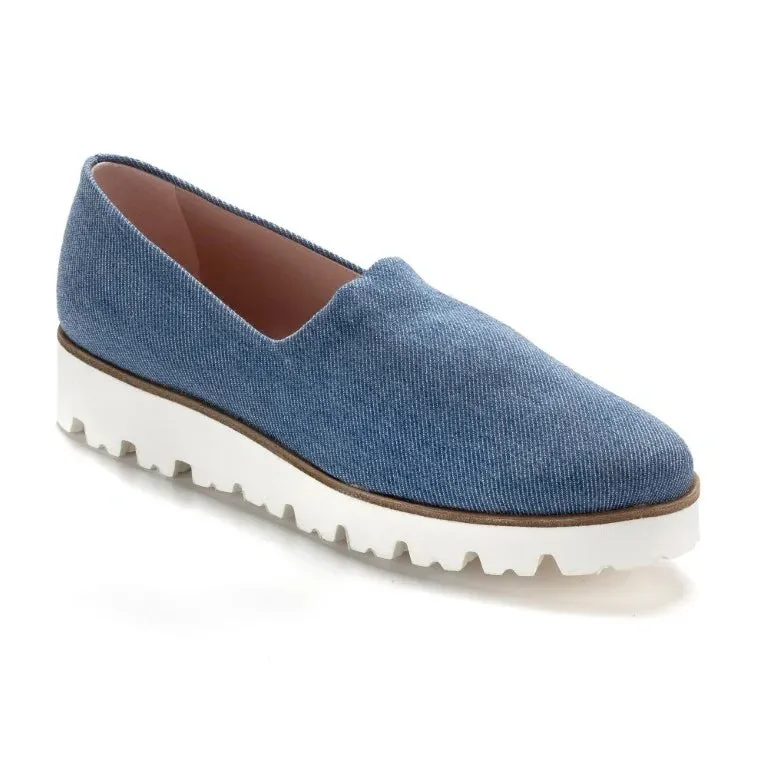 44833 - Blue Micro Slip On for Teen/Women by Pretty Ballerinas