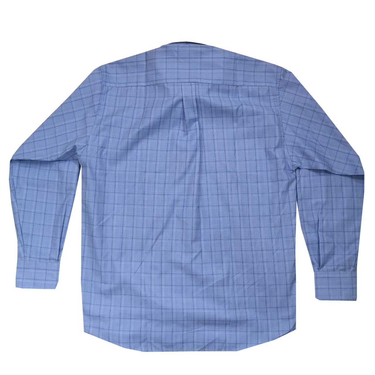 Aero LS Light Blue Check Shirt