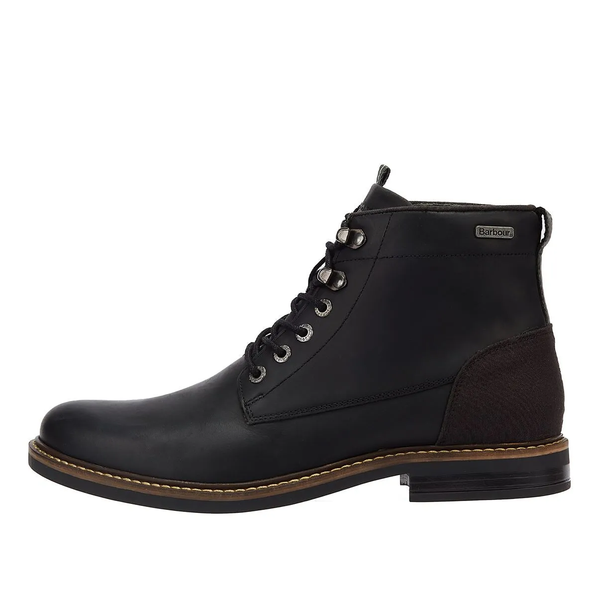 Barbour Deckham Mens Black Boots