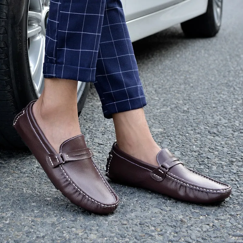 BELLA VISTA GENUINE LEATHER LOAFERS