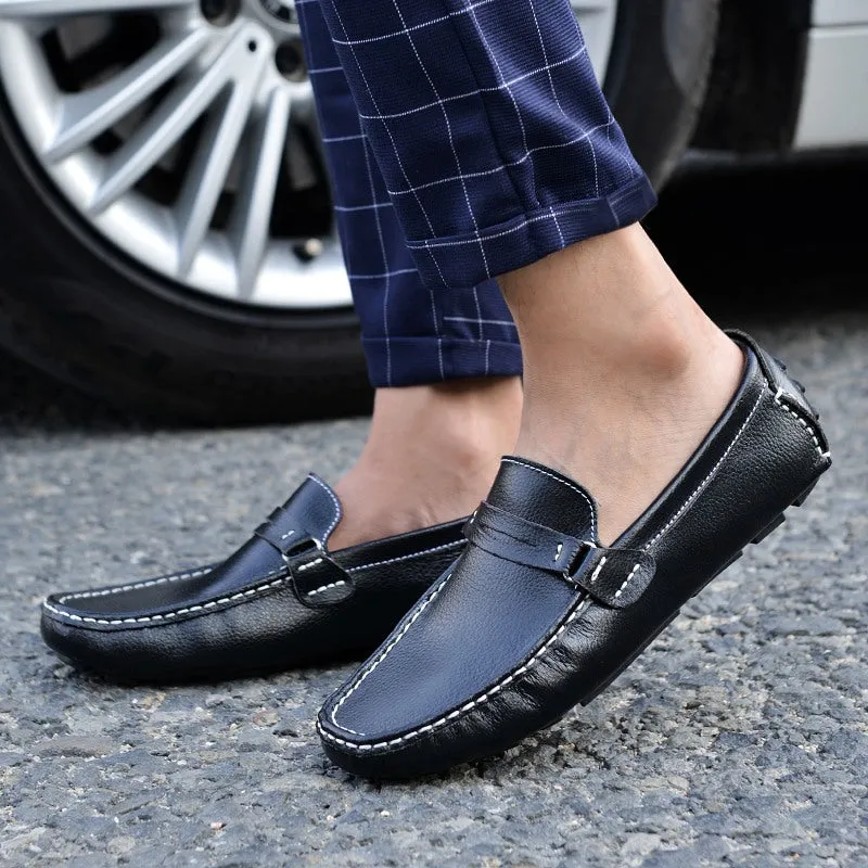 BELLA VISTA GENUINE LEATHER LOAFERS