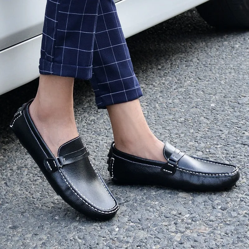 BELLA VISTA GENUINE LEATHER LOAFERS