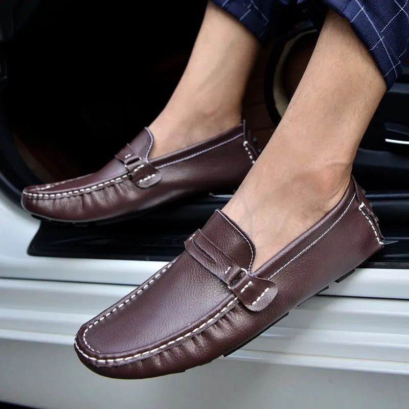 BELLA VISTA GENUINE LEATHER LOAFERS