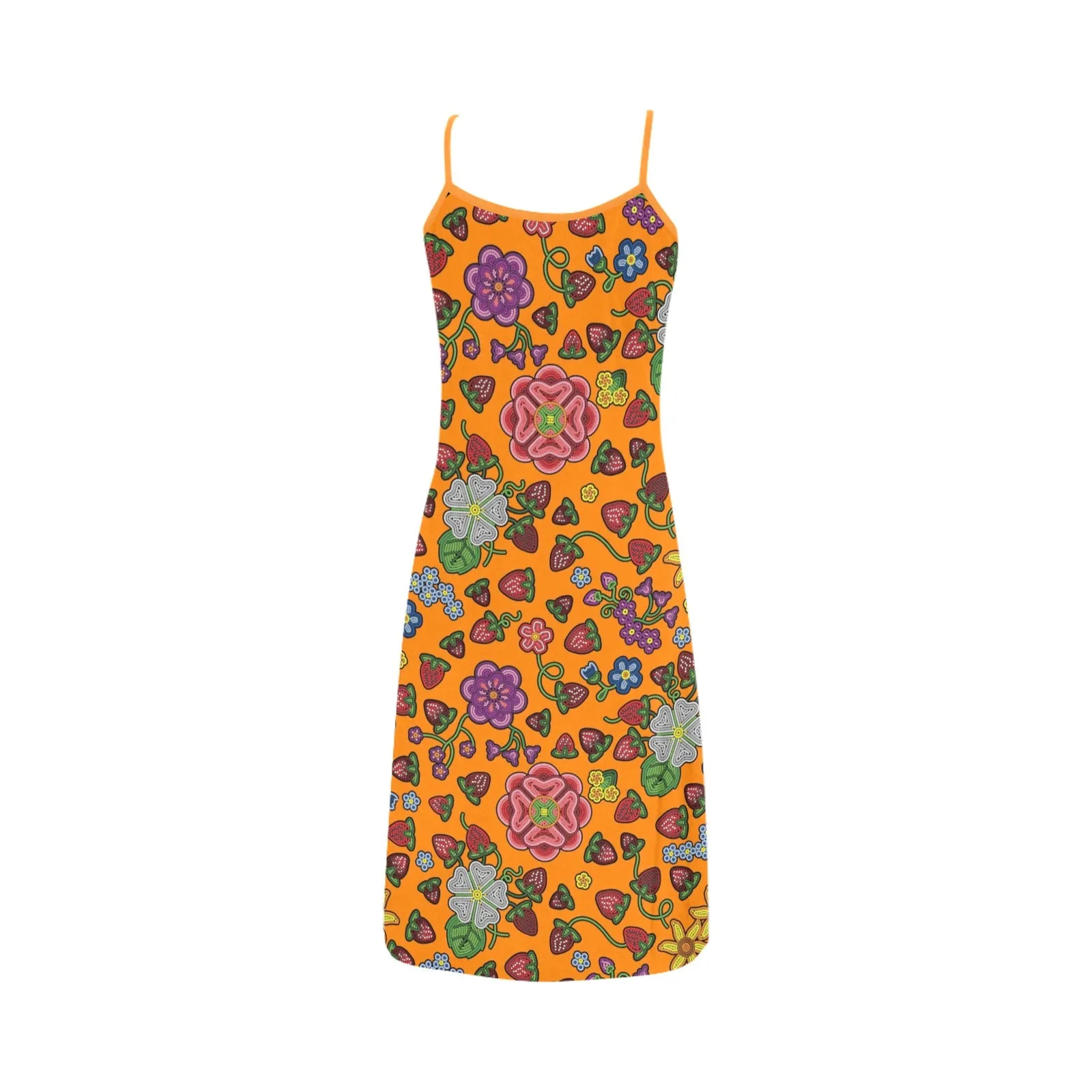 Berry Pop Carrot Alcestis Slip Dress