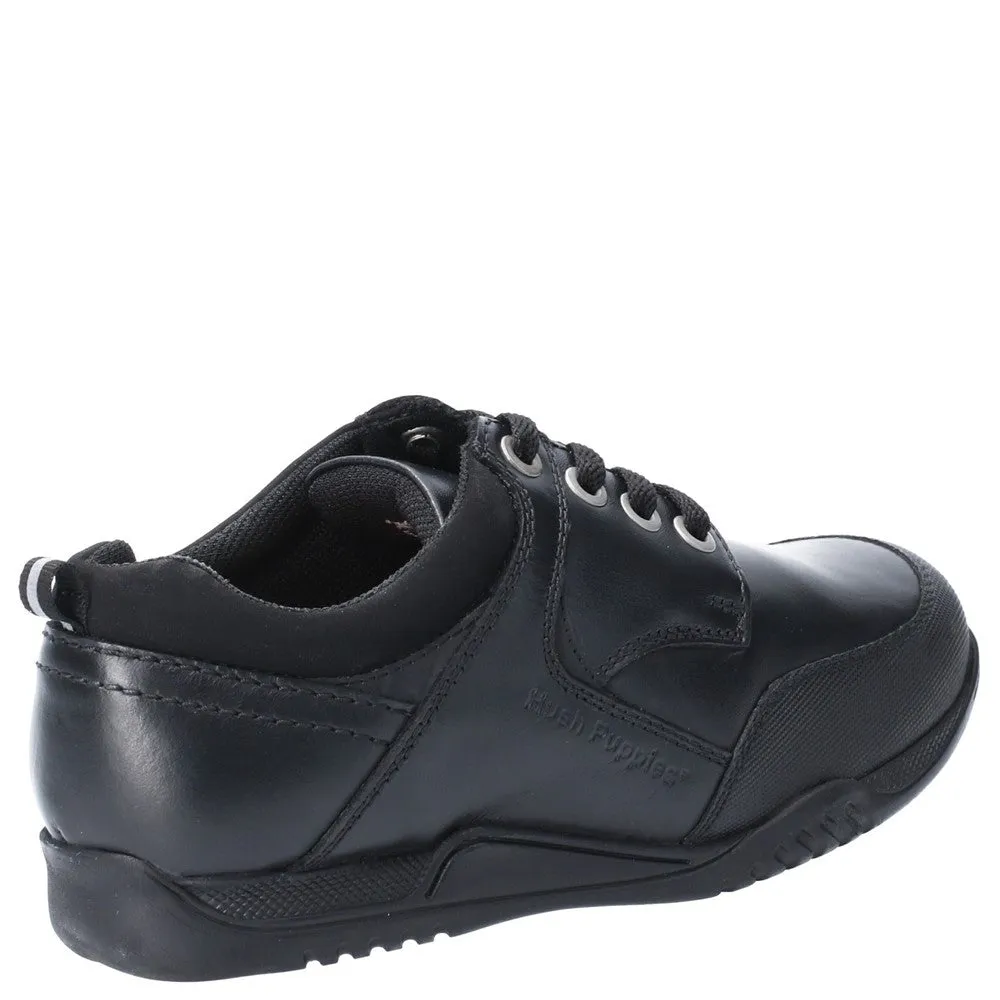 Black Dexter Junior School Shoes