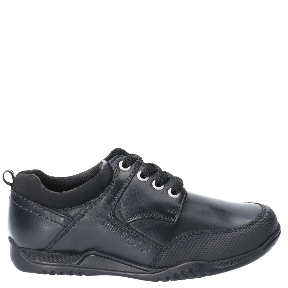 Black Dexter Junior School Shoes