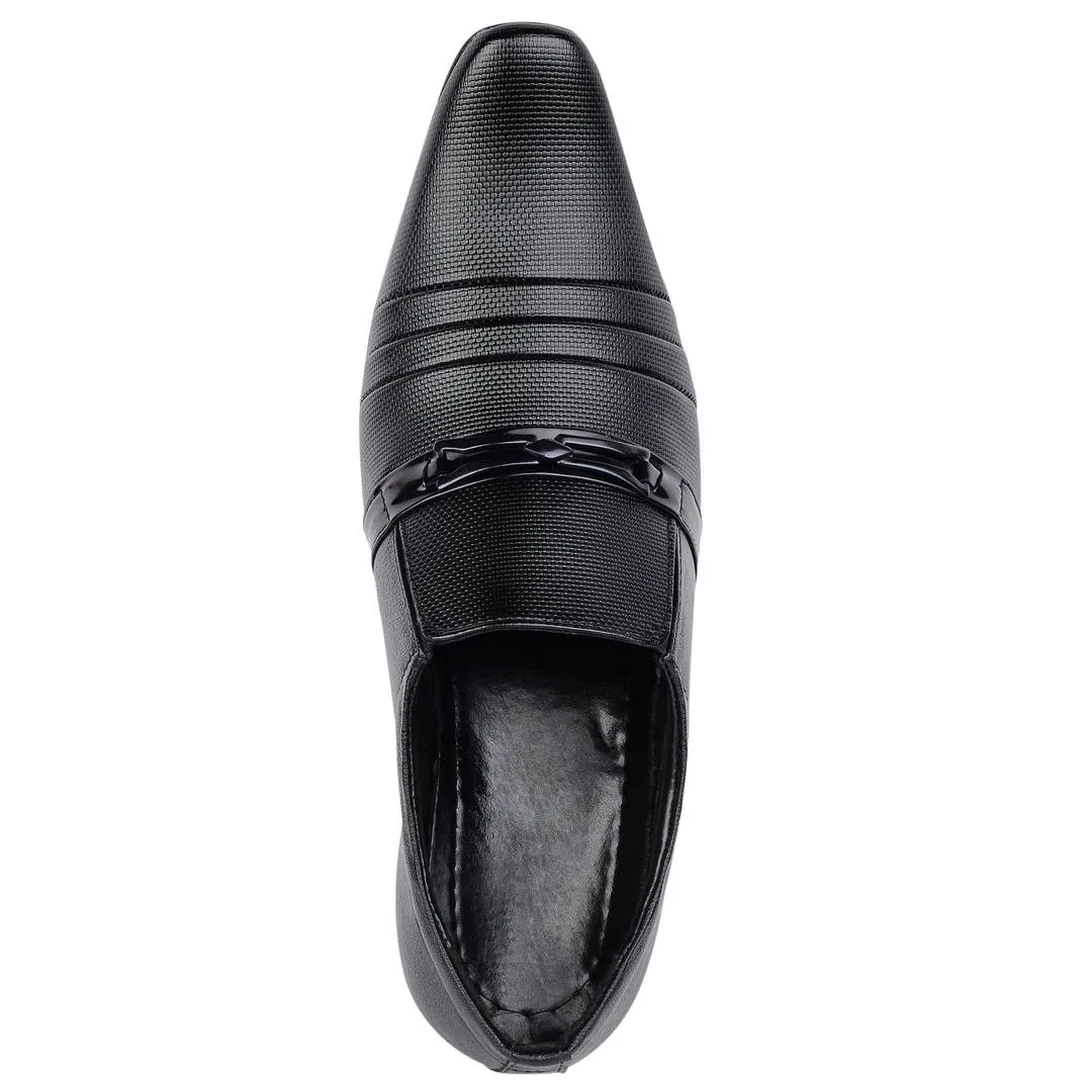 Black Formal Slip Shoes