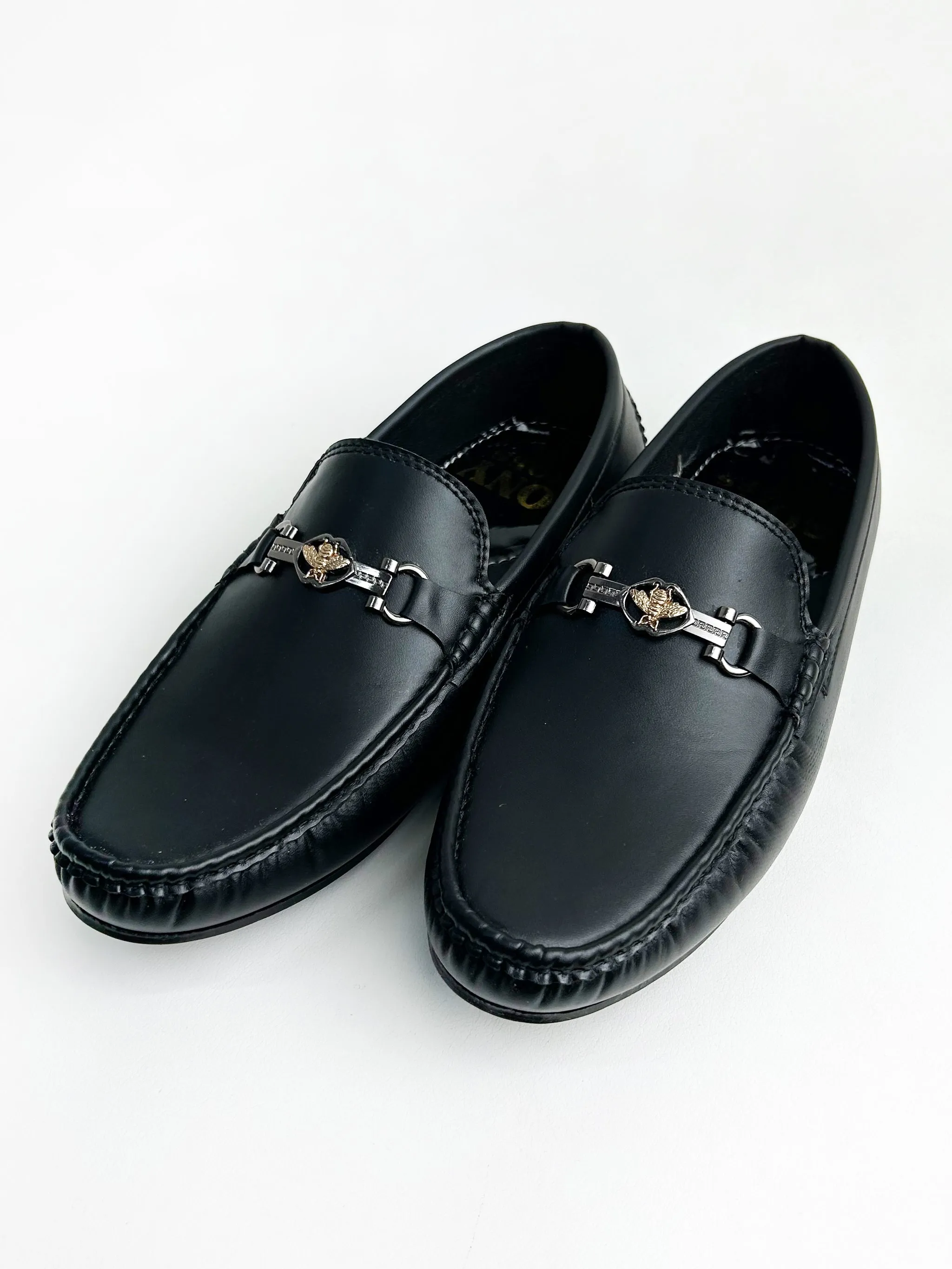 Black Loafers for Men SC ML39