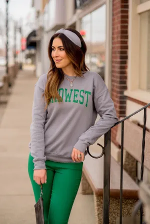 Bold Midwest Graphic Crewneck