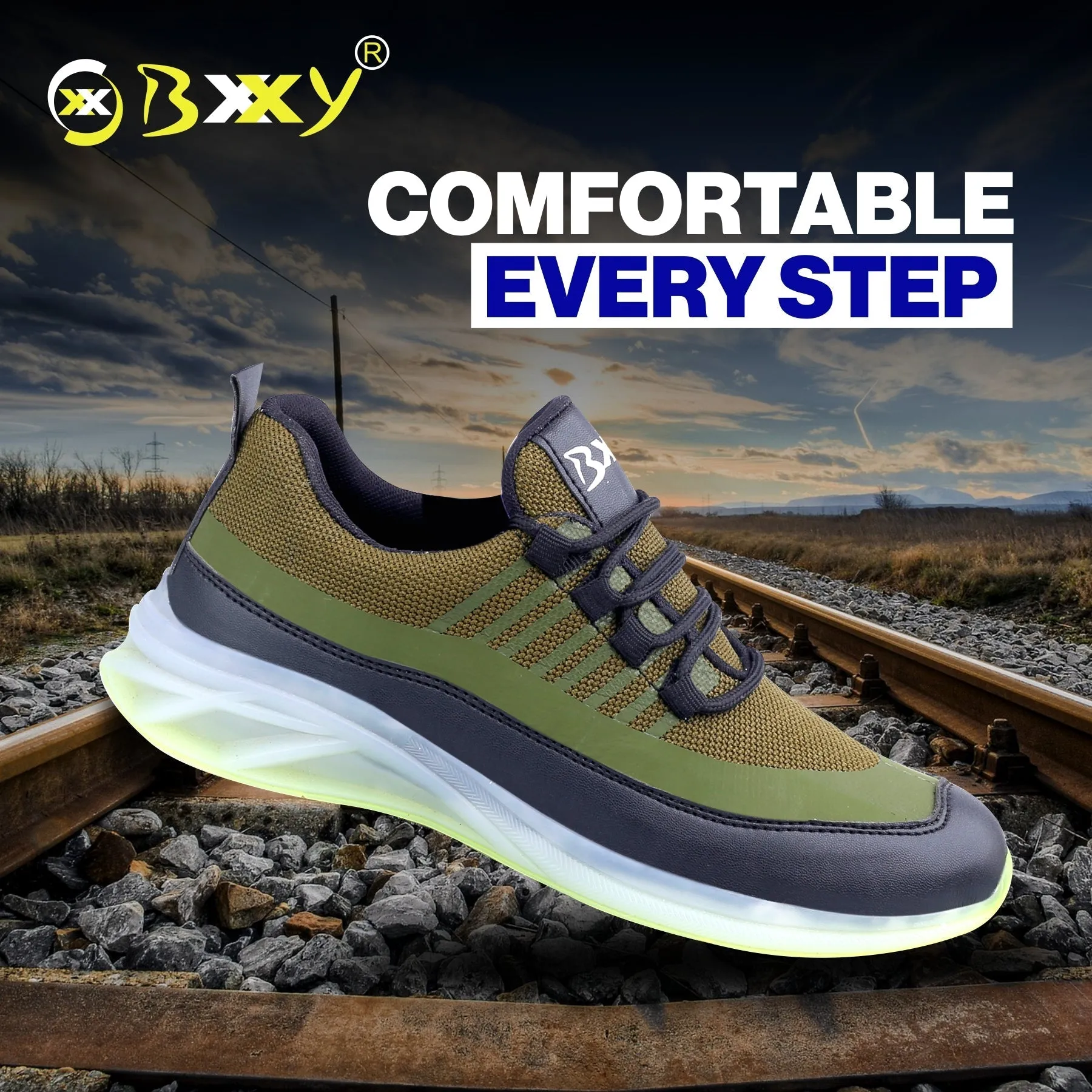 Bxxy's Casual Light Weight Sports Shoes for Men