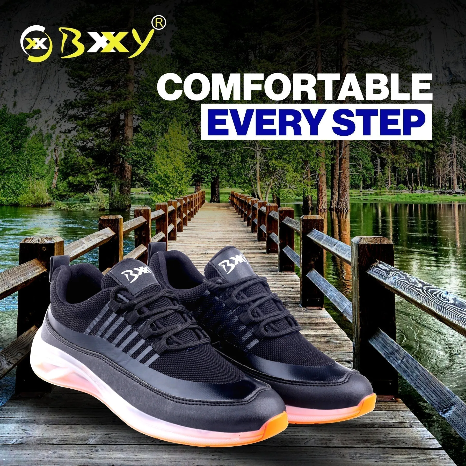 Bxxy's Casual Light Weight Sports Shoes for Men