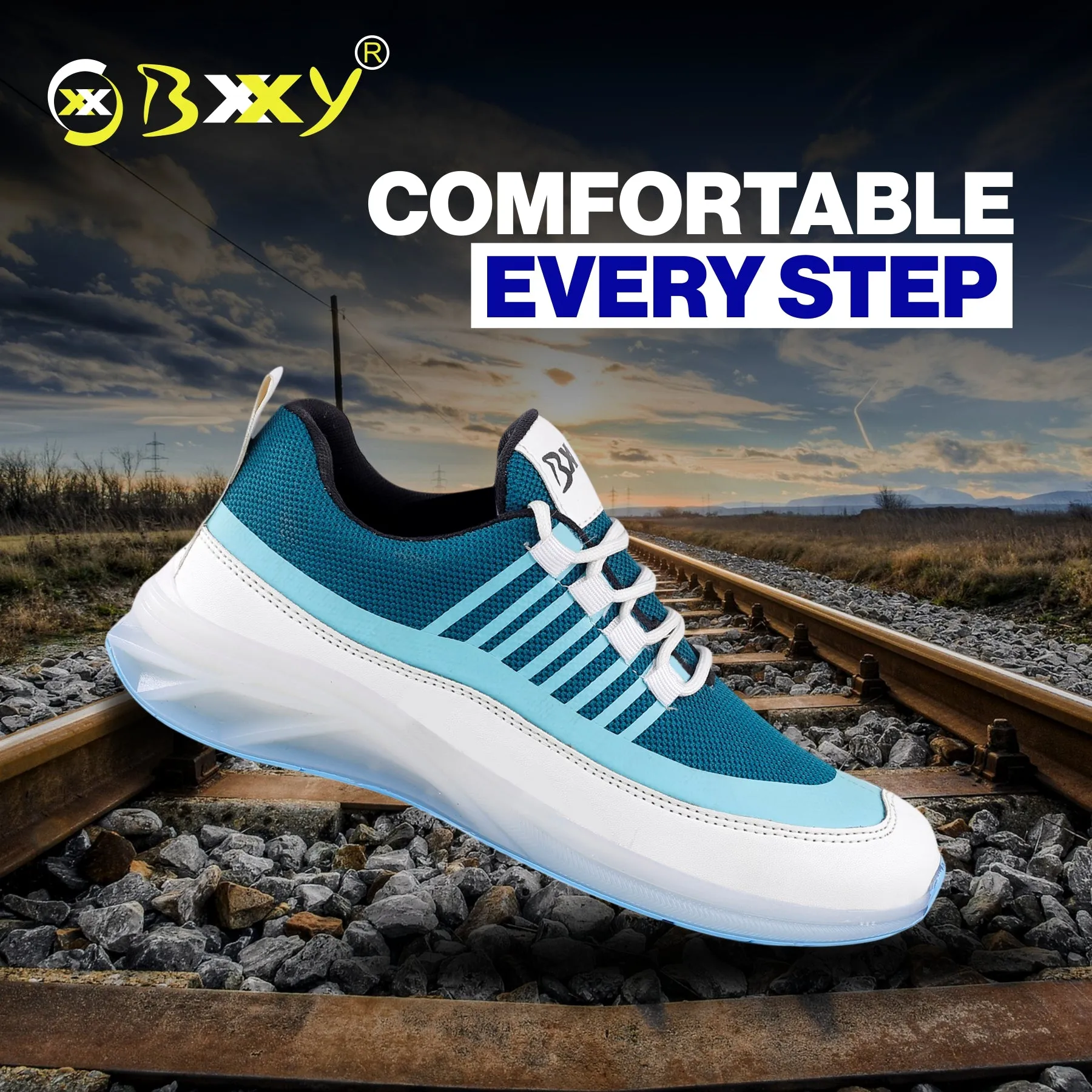 Bxxy's High-end Fashion Trendiest Casual Lace-up Shoes for Men