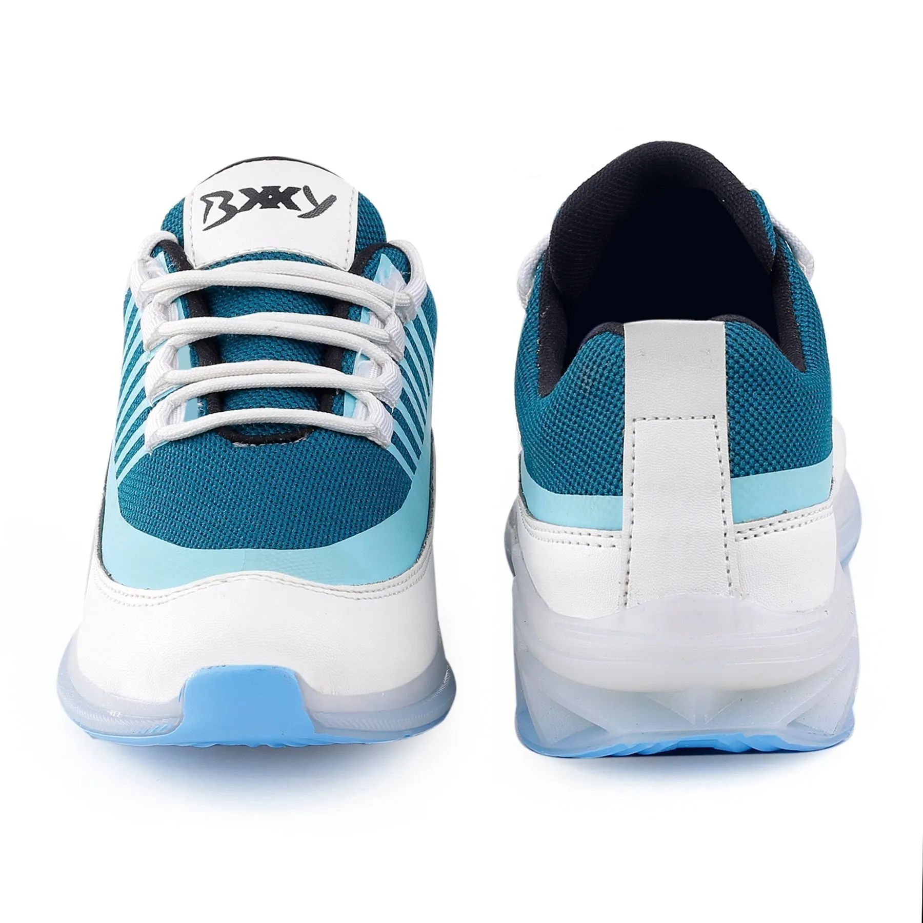 Bxxy's Multi Color Sports Shoes For Men On Transparent Sole