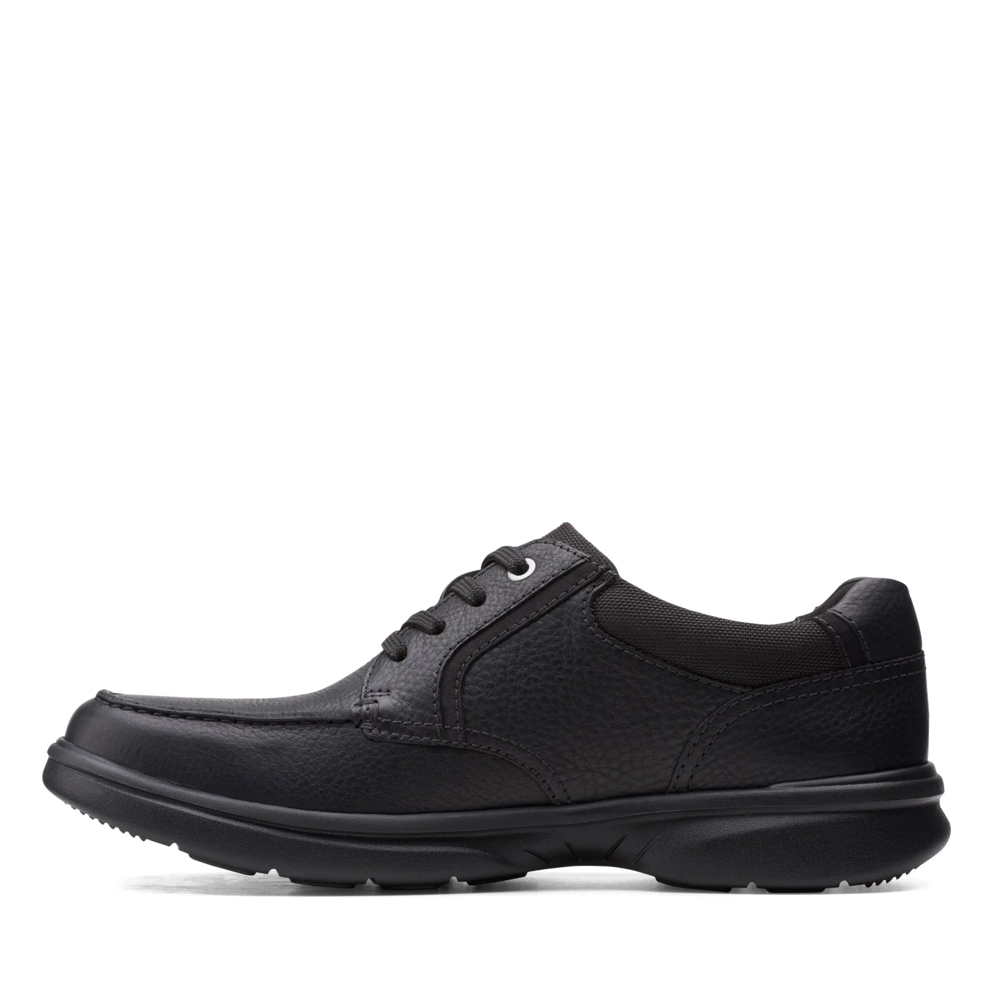 Clarks Men's Bradley Vibe - Black Tumbled Leather