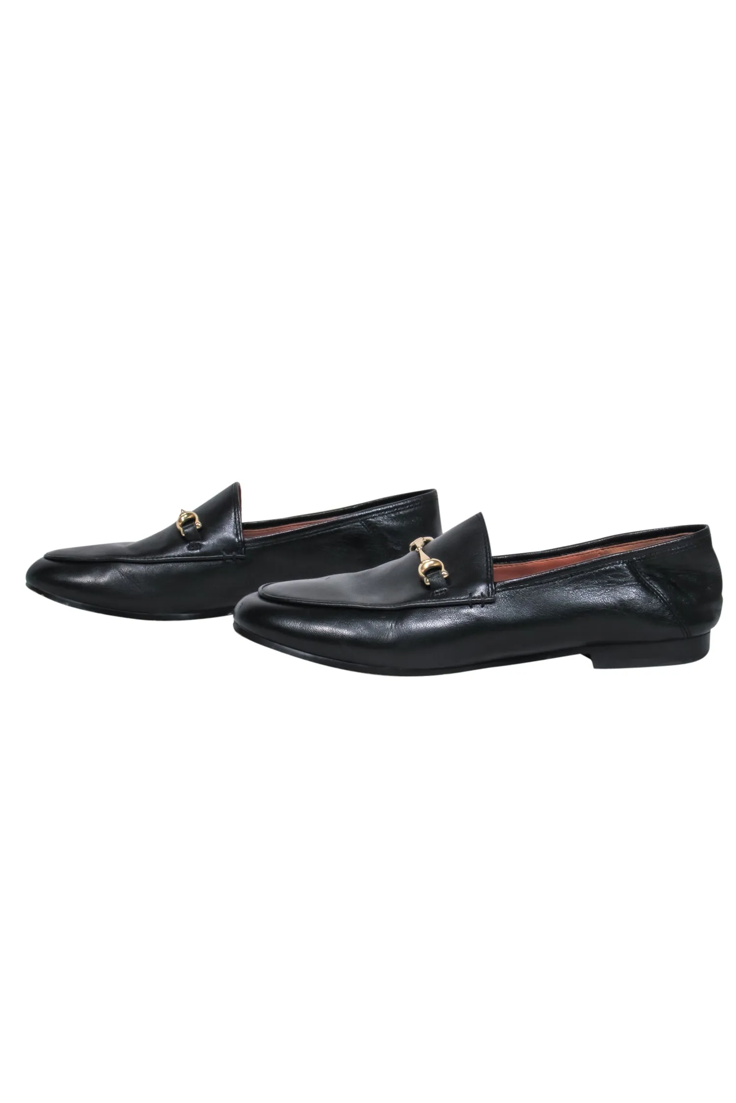 Coach - Black Leather Loafers w/ Horsebit Sz 6