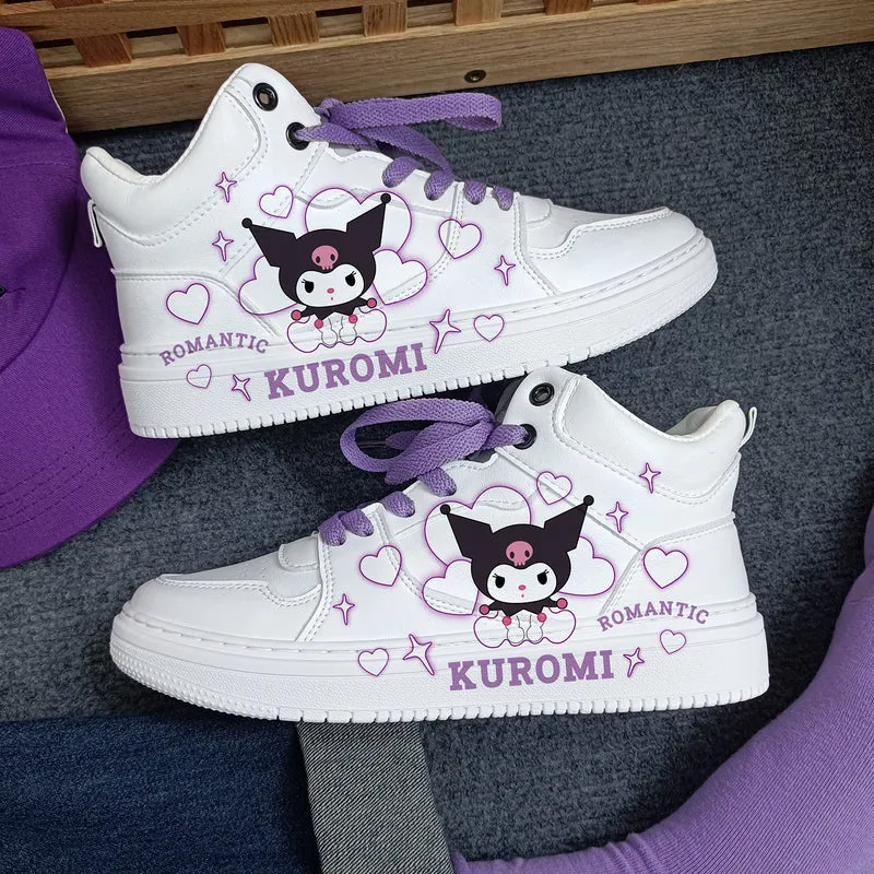 Cute Kawaii Kulomi High-top Comfortable Sneakers