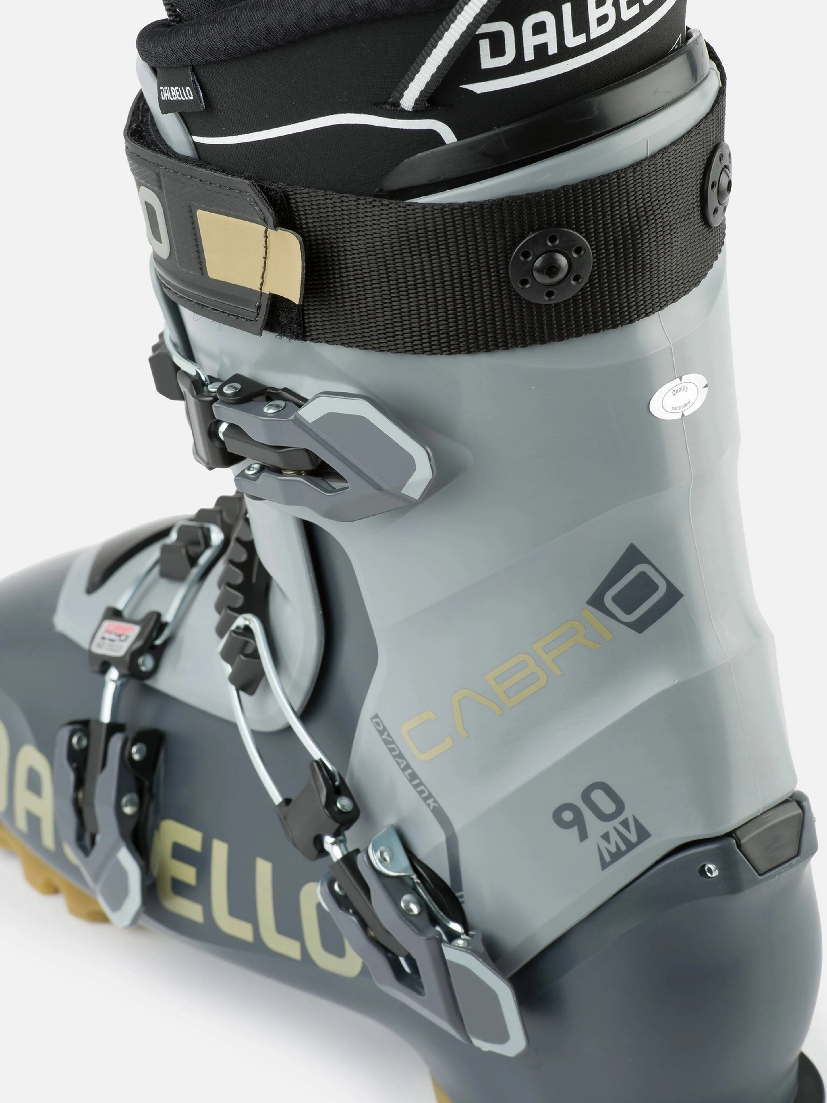 Dalbello Cabrio MV 90 Ski Boots 2025 – Anthracite/Cool Grey | High-Performance and Versatile Boots for All-Mountain Skiing