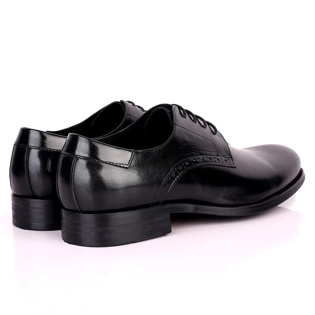 Dino Veratti Lace up Formal Superlative Shoe - Black