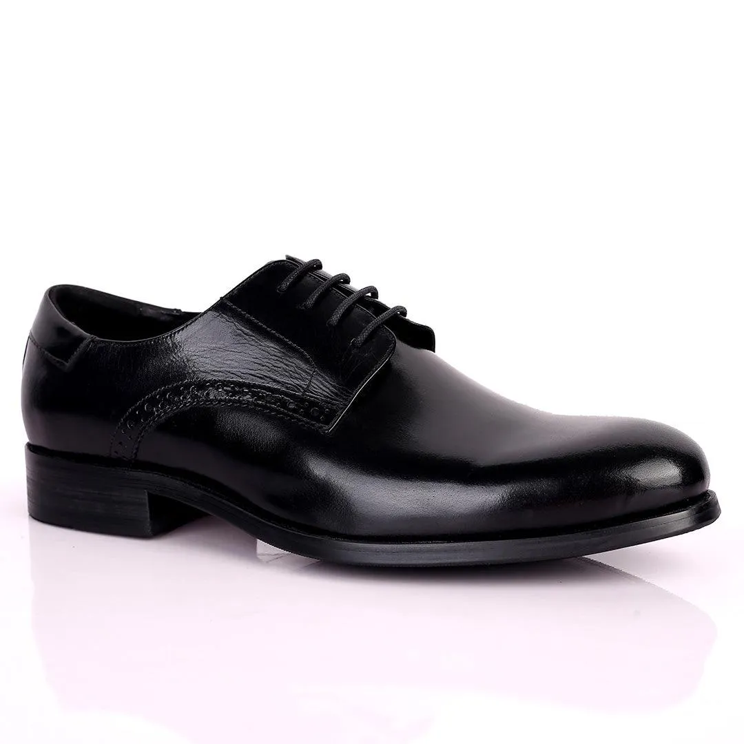 Dino Veratti Lace up Formal Superlative Shoe - Black