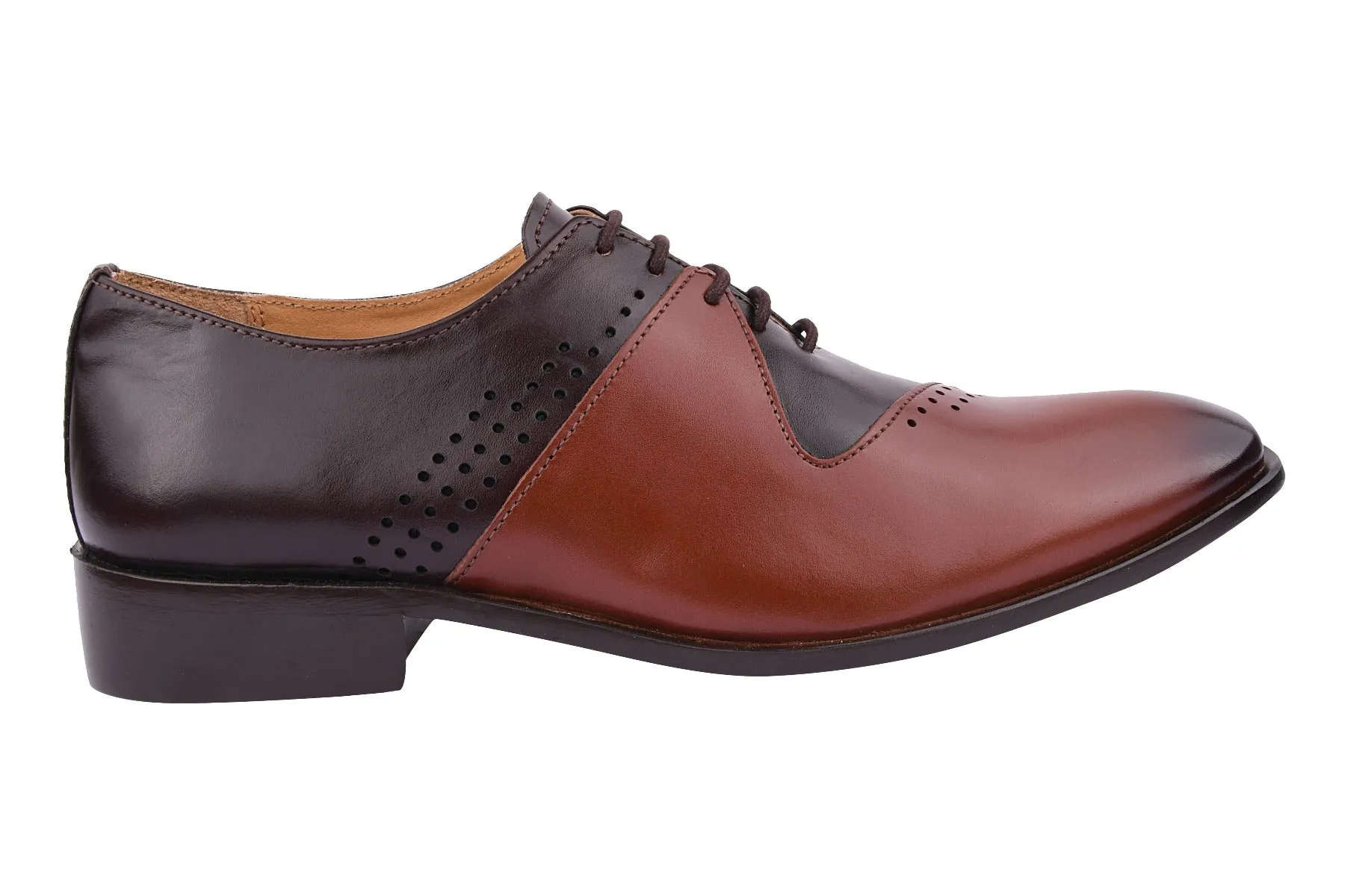 Dock Leather Oxford Style Dress Shoes