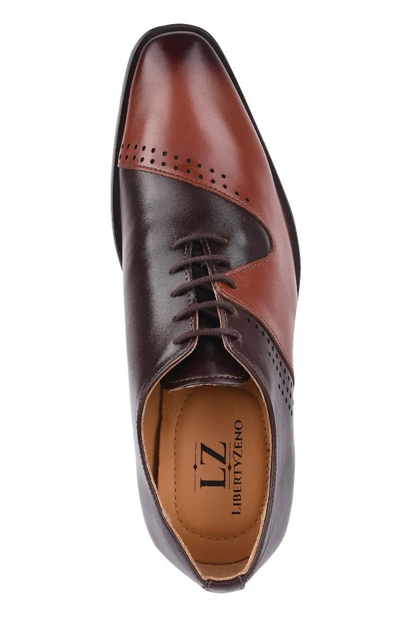 Dock Leather Oxford Style Dress Shoes