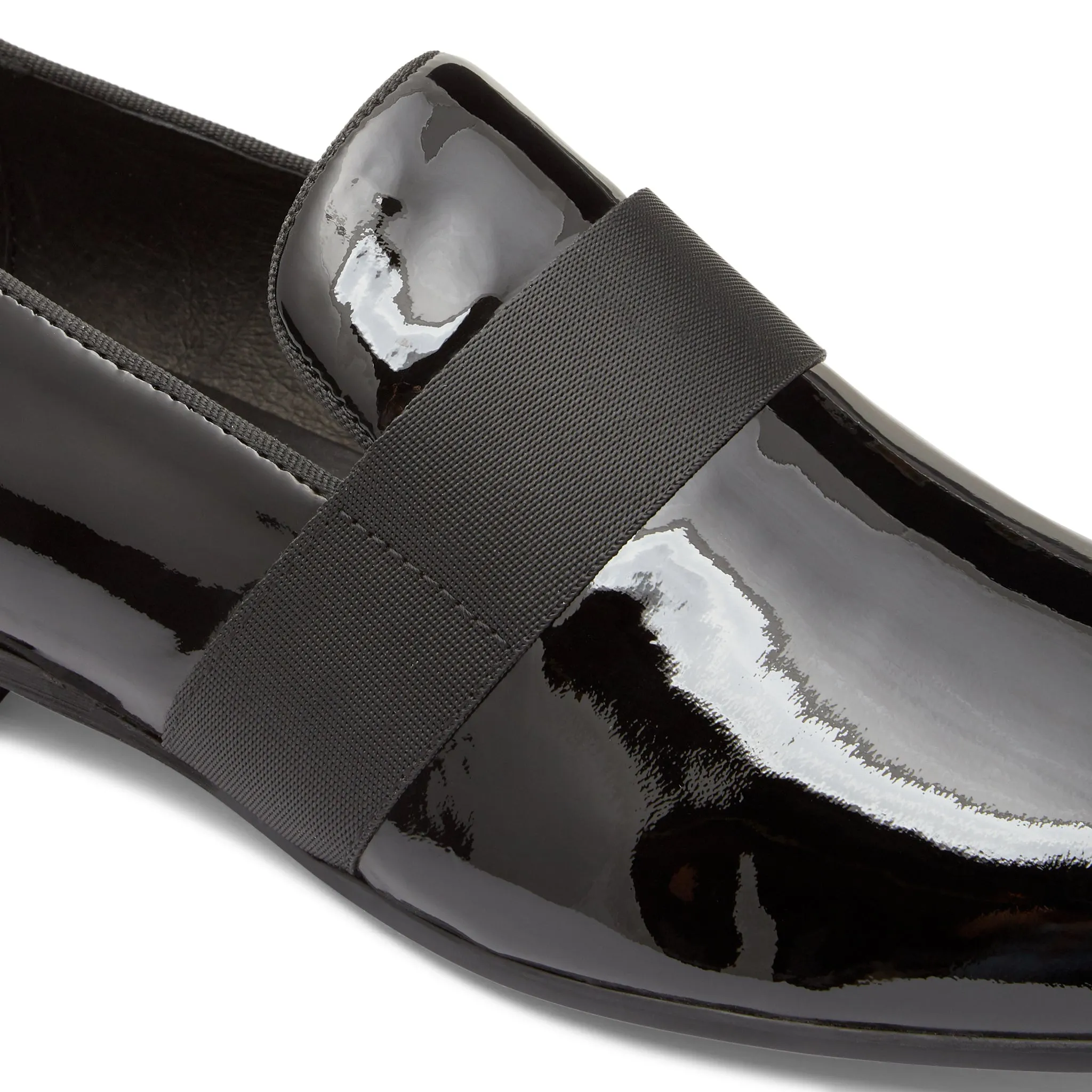 Dylan Black Patent Loafers