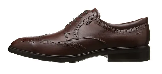 Ecco Illinois Wing Tip Cognac