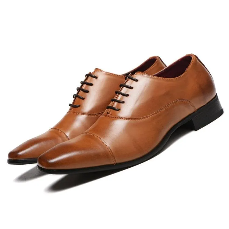 Elegant Leather Oxfords for Business and Formal Wear