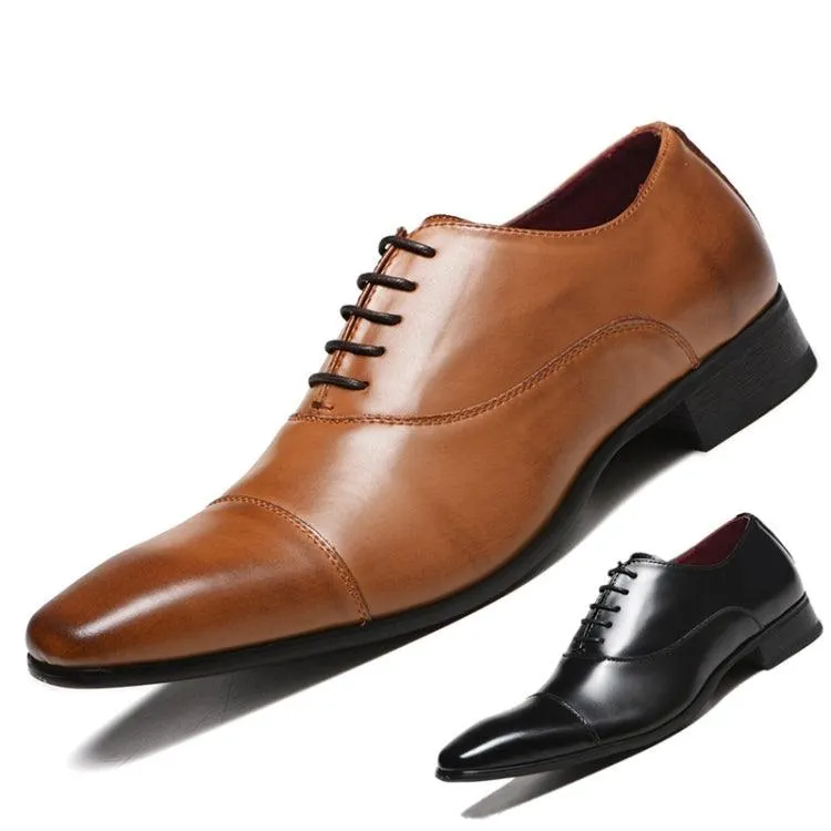 Elegant Leather Oxfords for Business and Formal Wear