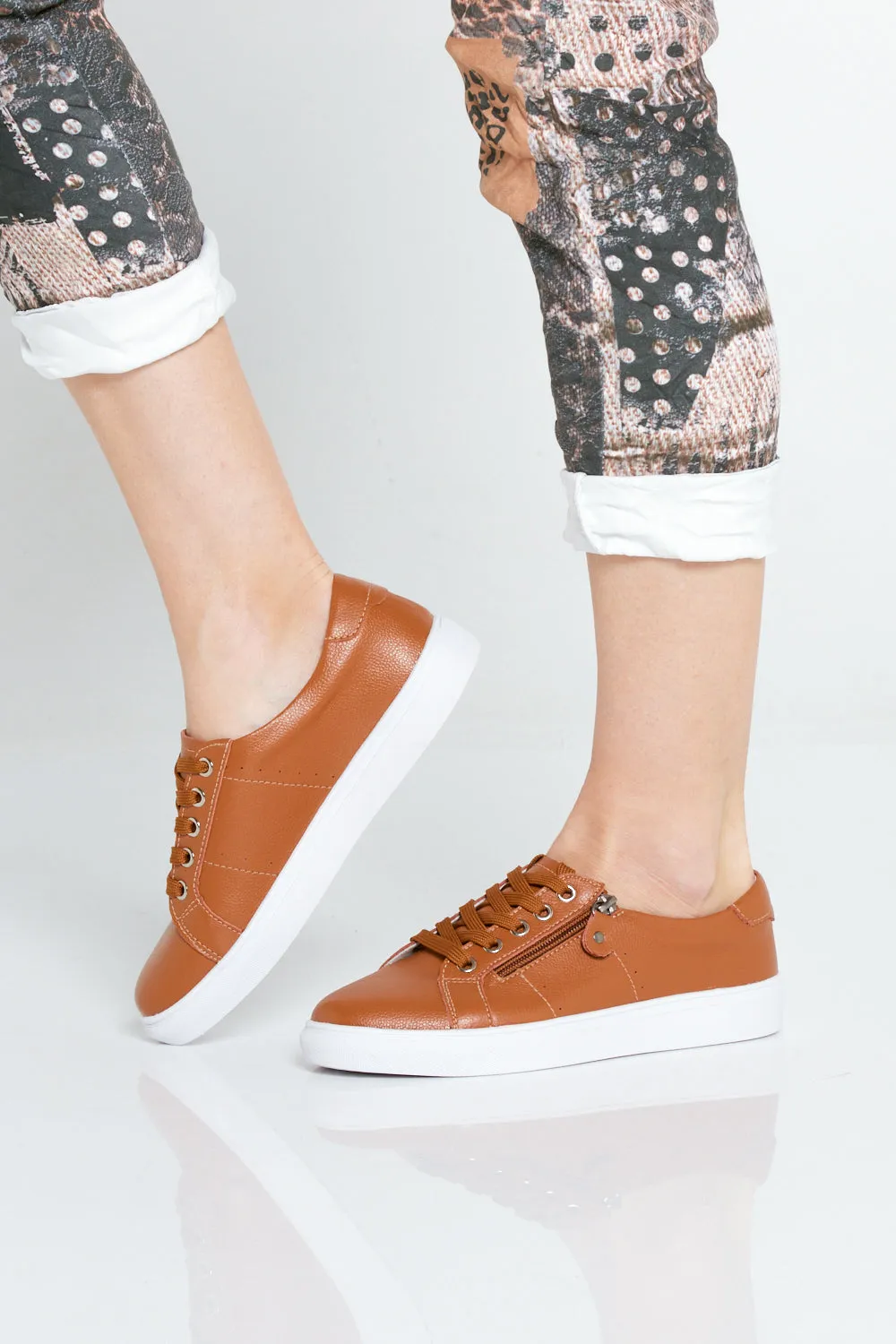 Elsie Sneakers - Tan