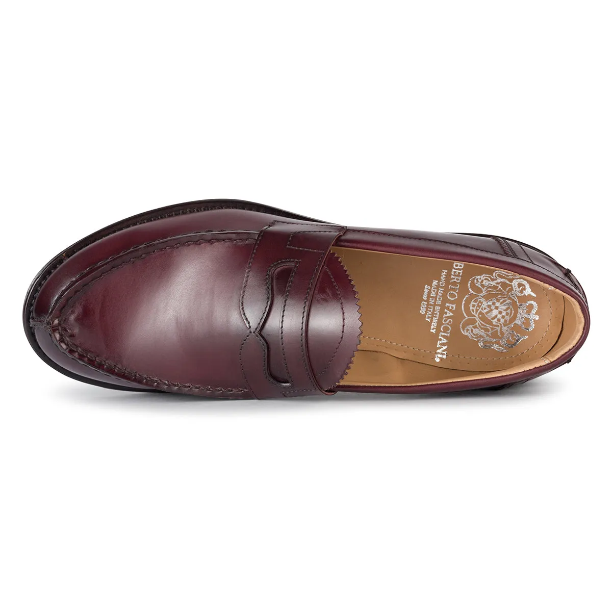 ETHAN 83016<br>Penny loafers burgundy