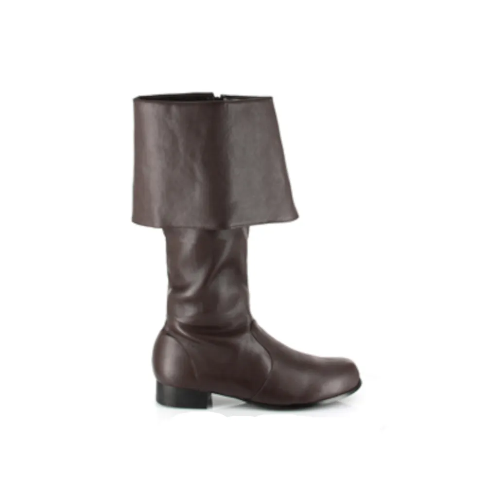 Fold Down Adventurer Boots Brown