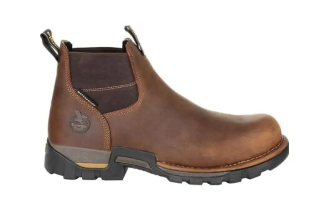 GEORGIA MEN'S EAGLE ONE STEEL TOE WATERPROOF CHELSEA WORK BOOT- GB00337