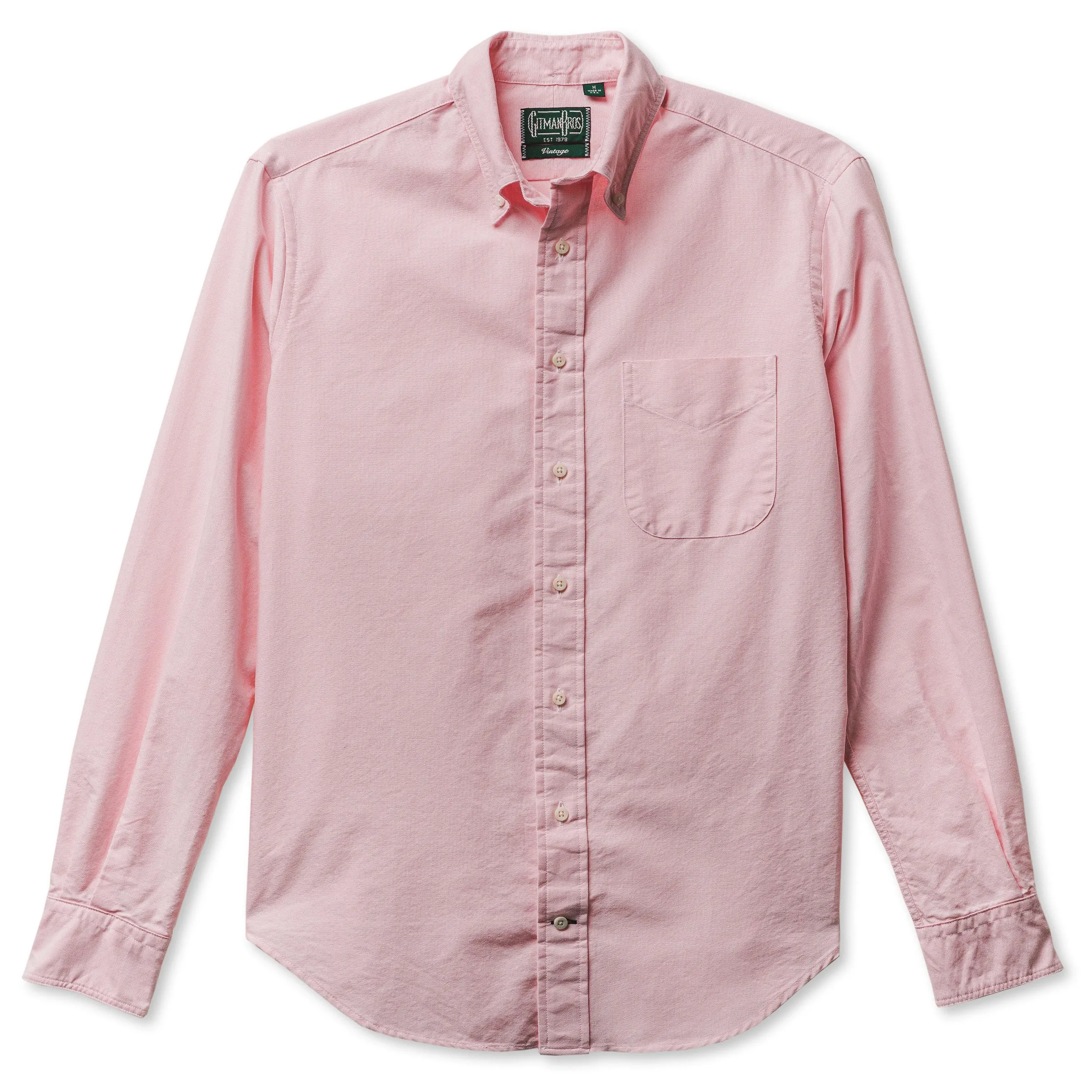 Gitman Vintage Sport Oxford Shirt in Pink