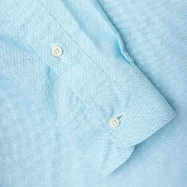 Gitman Vintage Sport Oxford Shirt in Teal