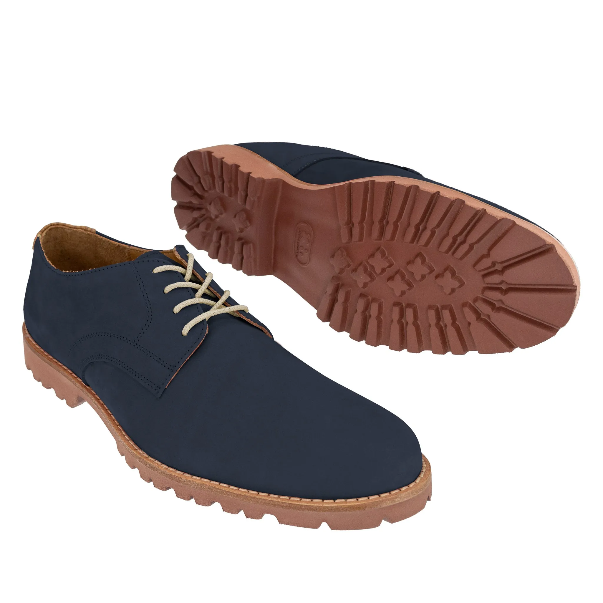 Haspel x T.B. Phelps Navy Otis Nubuc Sport Oxford