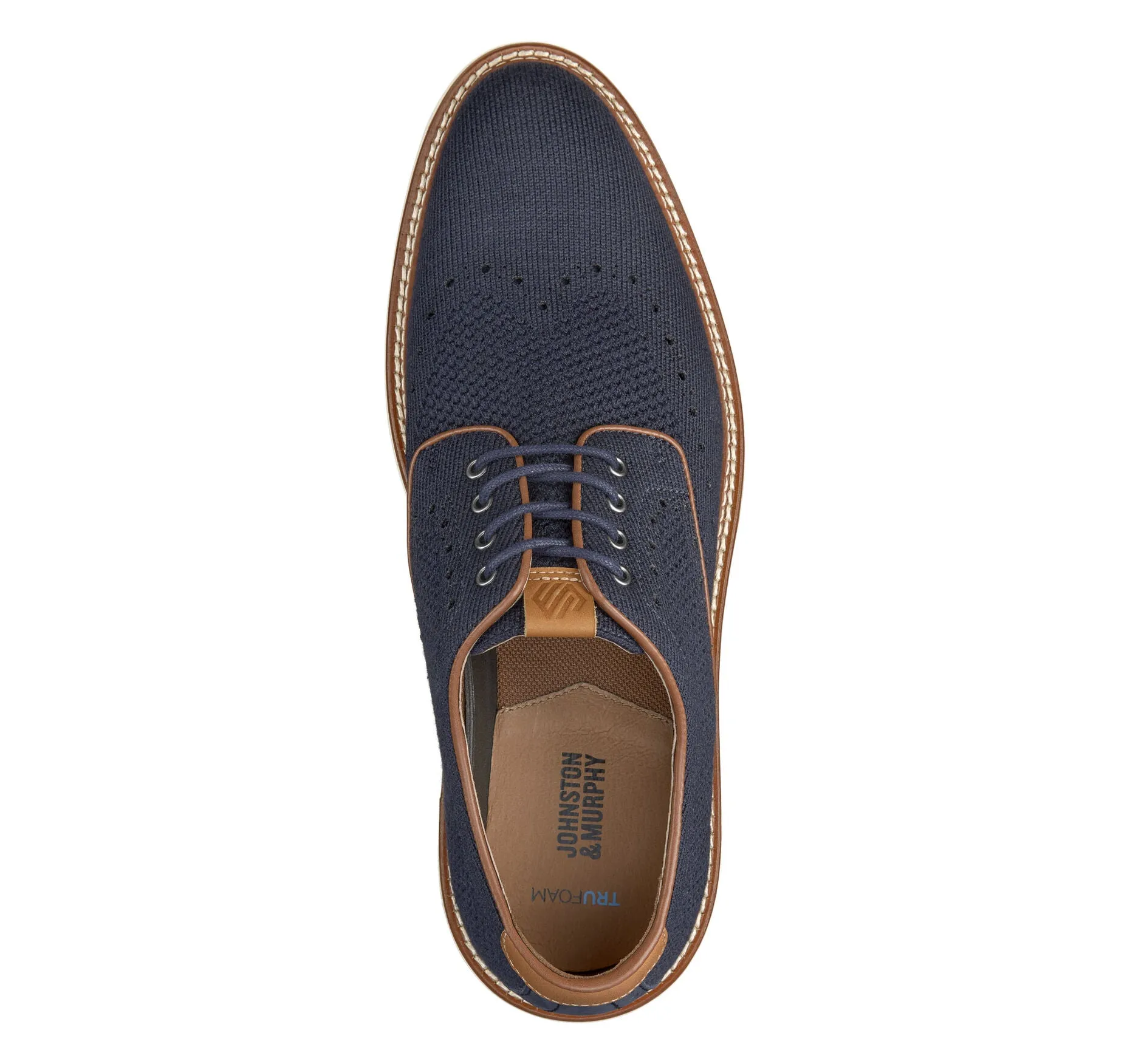 Hodges Knit Wingtip - Mens Wingtip Oxford