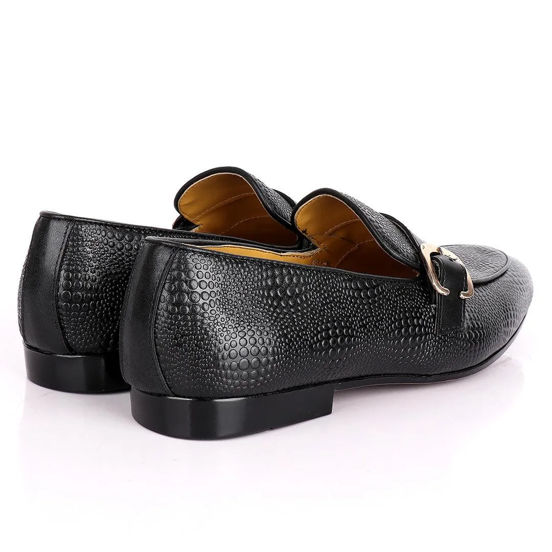 John Foster Croc Skin single Belt Designed  Loafers