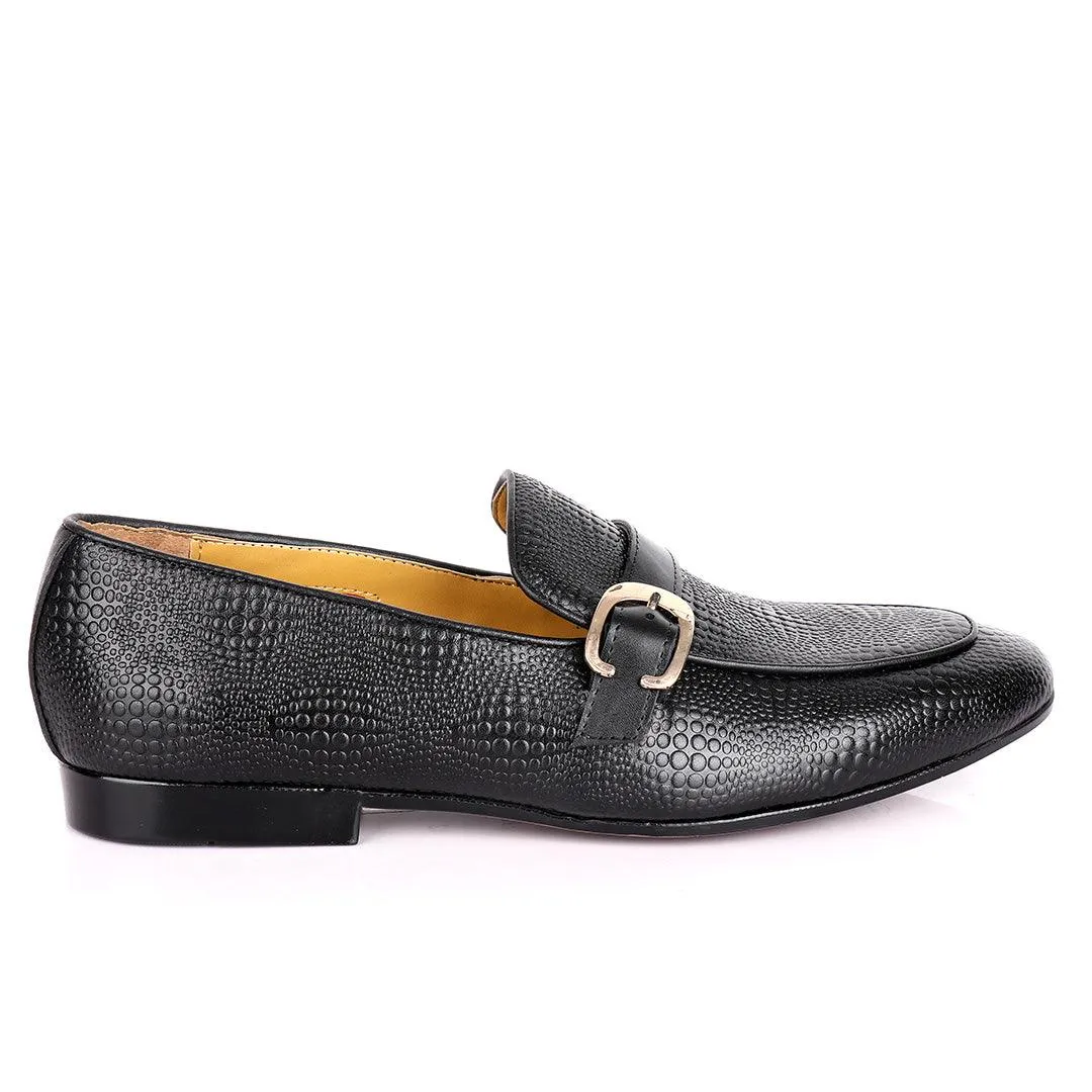 John Foster Croc Skin single Belt Designed  Loafers