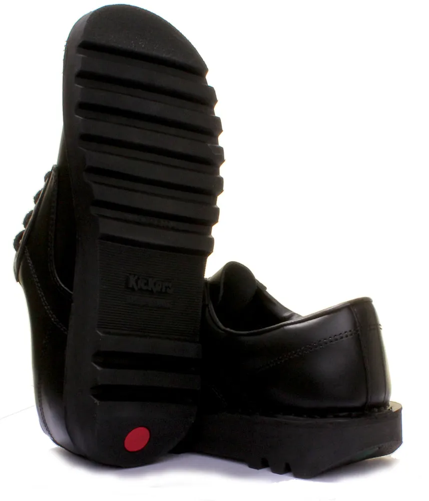 Kickers Kickers Kick Lo In Black in Adults UK Size 6.5 - 12