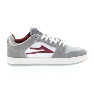 Lakai Shoes Telford Low SMU - Grey/Burgundy