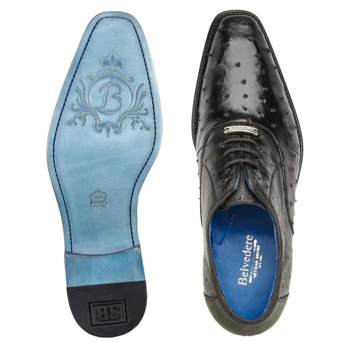 Orlando Ostrich Oxford by Belvedere