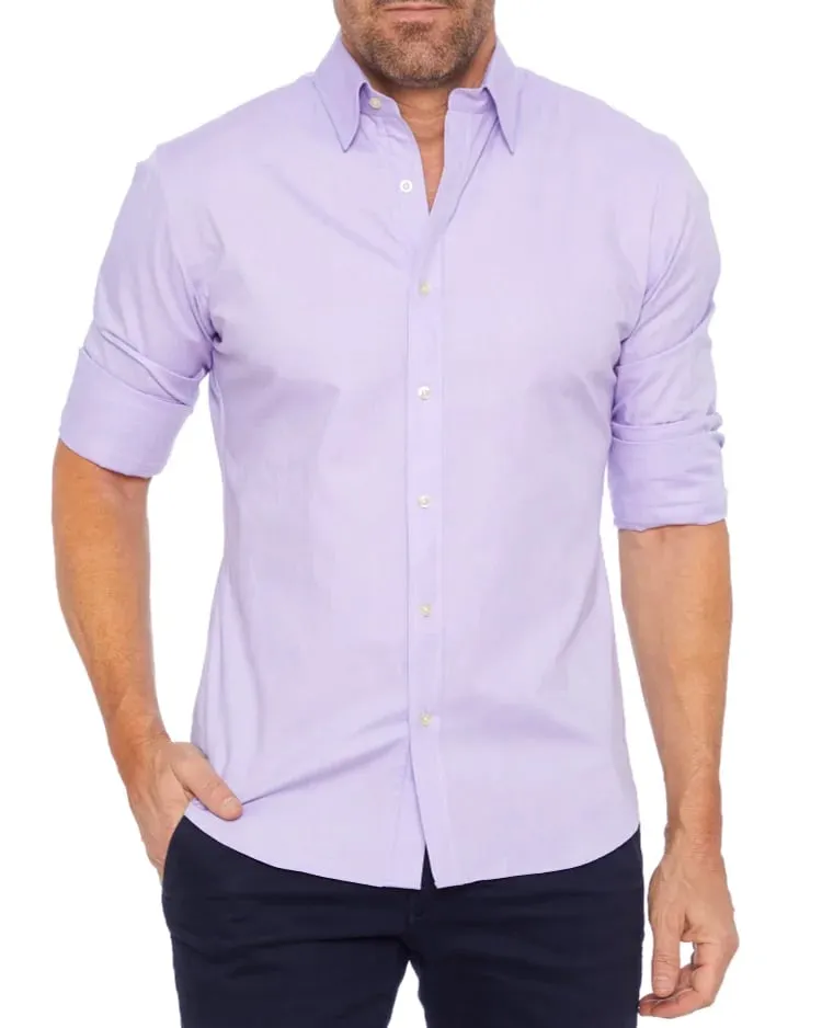 Oxford Stretch Zip Shirt