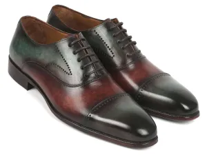 Paul Parkman Handcrafted Cap Toe Oxfords