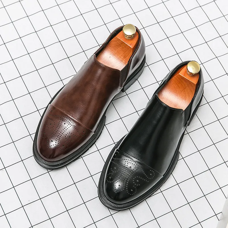 PIETRO GENUINE LEATHER LOAFERS