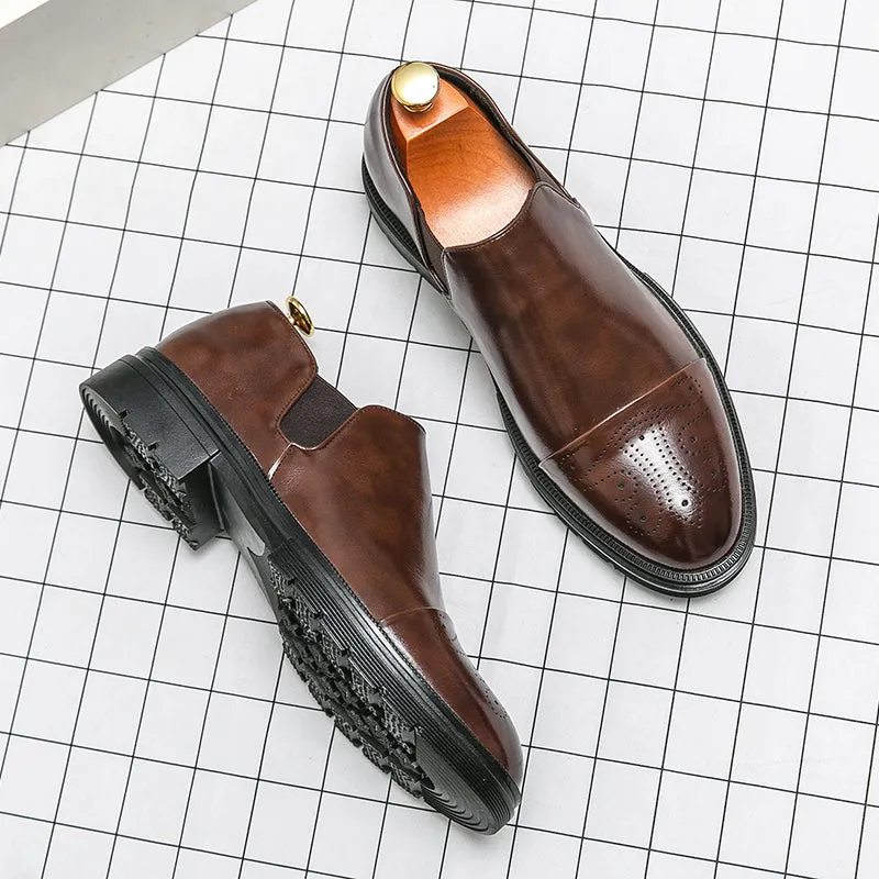 PIETRO GENUINE LEATHER LOAFERS