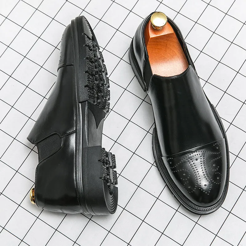 PIETRO GENUINE LEATHER LOAFERS