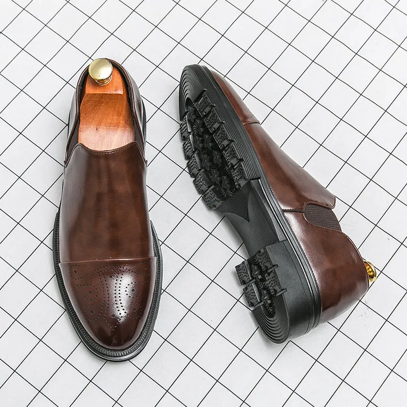 PIETRO GENUINE LEATHER LOAFERS