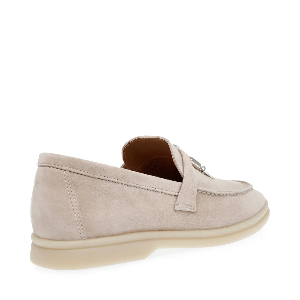 Portland Flat Shoe BONE SUEDE