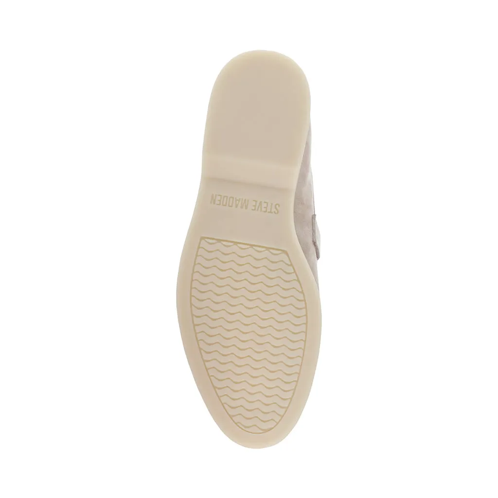 Portland Flat Shoe BONE SUEDE